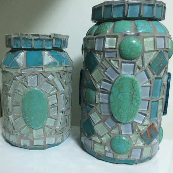 Curso de Mosaico sobre base de vidro